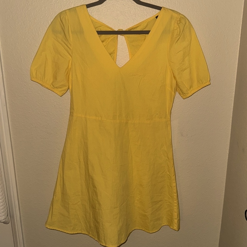 VERO MODA Taya Puff Sleeve Mini Dress, Size: S - Picture 3 of 11